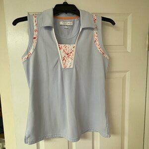 Pebble Beach Women's Large Sleeveless Golf Shirt - Dry-Luxe Performance